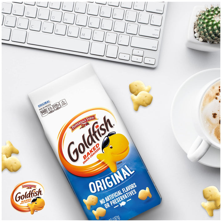 Goldfish Big Smiles Variety Snack Pack 30 Ct - DOKUTRONIX
