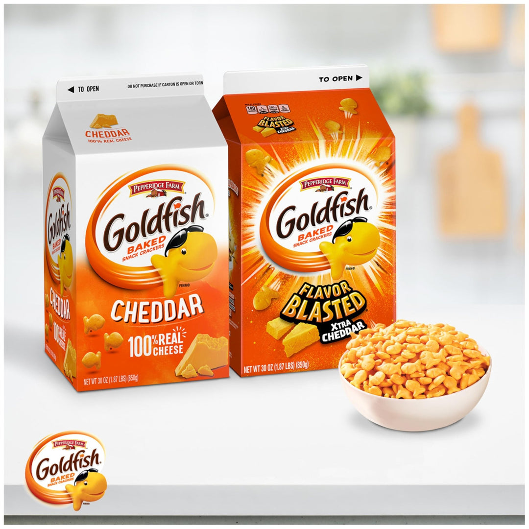 Goldfish Big Smiles Variety Snack Pack 30 Ct - DOKUTRONIX