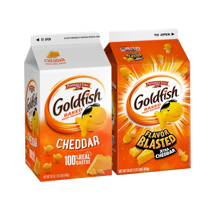 Goldfish Big Smiles Variety Snack Pack 30 Ct - DOKUTRONIX