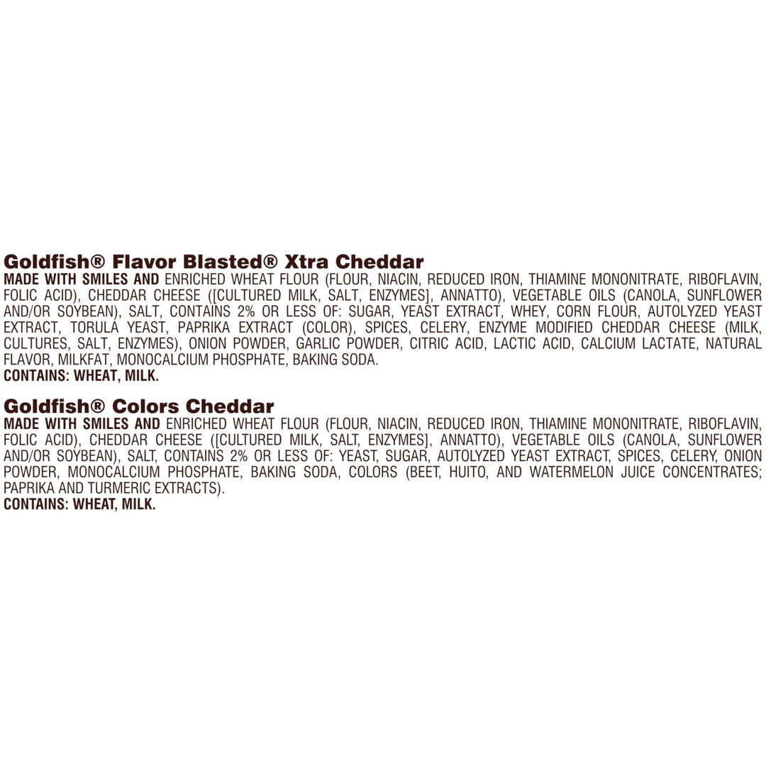 Goldfish Big Smiles Variety Snack Pack 30 Ct - DOKUTRONIX