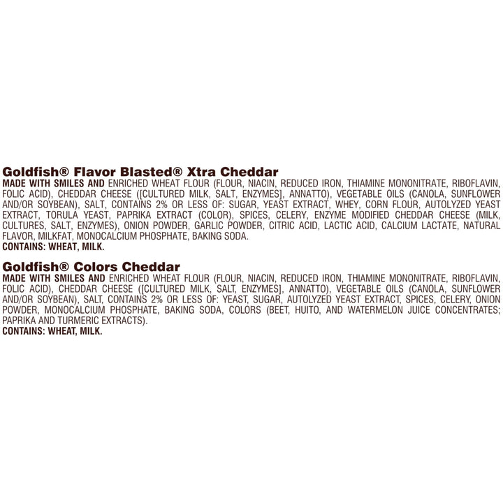 Goldfish Big Smiles Variety Snack Pack 30 Ct - DOKUTRONIX