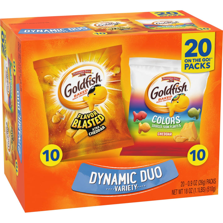 Goldfish Big Smiles Variety Snack Pack 30 Ct - DOKUTRONIX