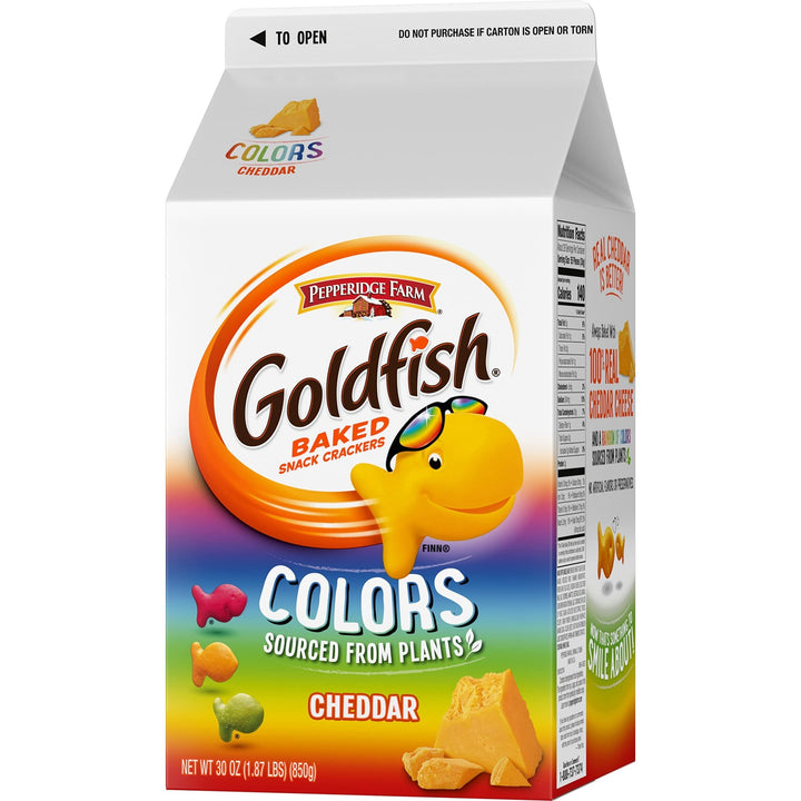 Goldfish Big Smiles Variety Snack Pack 30 Ct - DOKUTRONIX