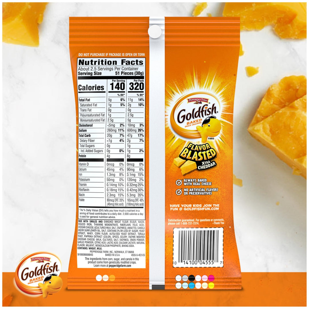 Goldfish Big Smiles Variety Snack Pack 30 Ct - DOKUTRONIX
