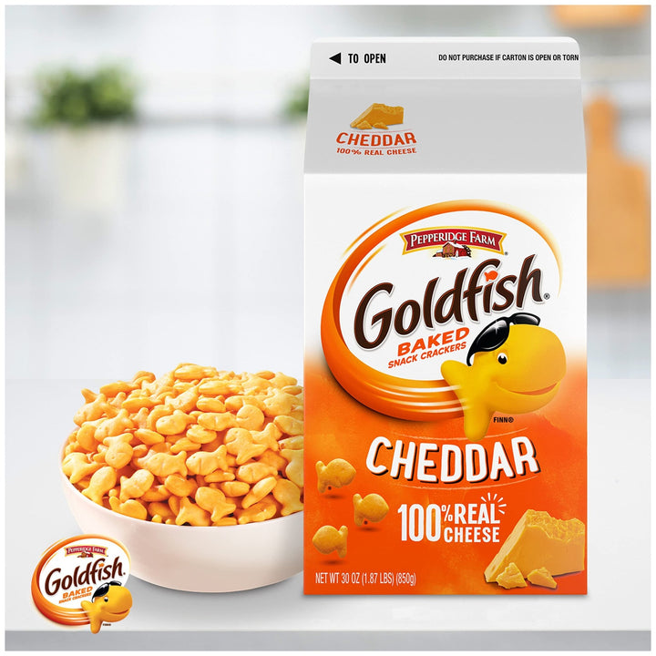 Goldfish Big Smiles Variety Snack Pack 30 Ct - DOKUTRONIX