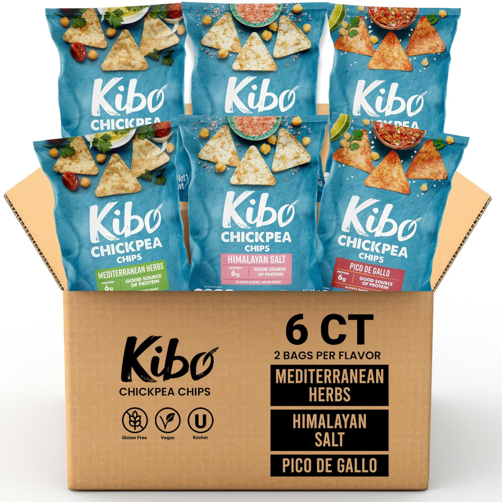 Kibopack: High-Protein Chickpea Chips - DOKUTRONIX