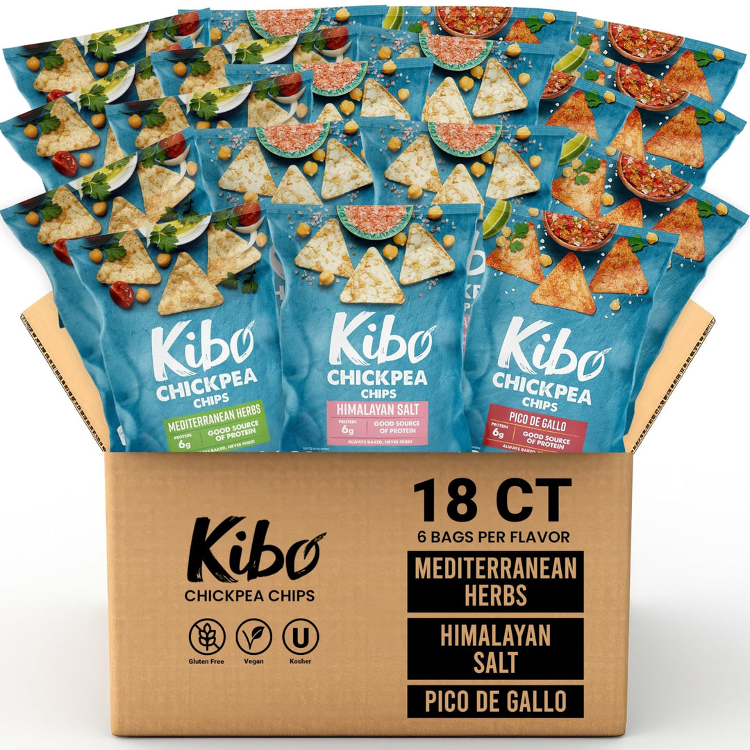 Kibopack: High-Protein Chickpea Chips - DOKUTRONIX