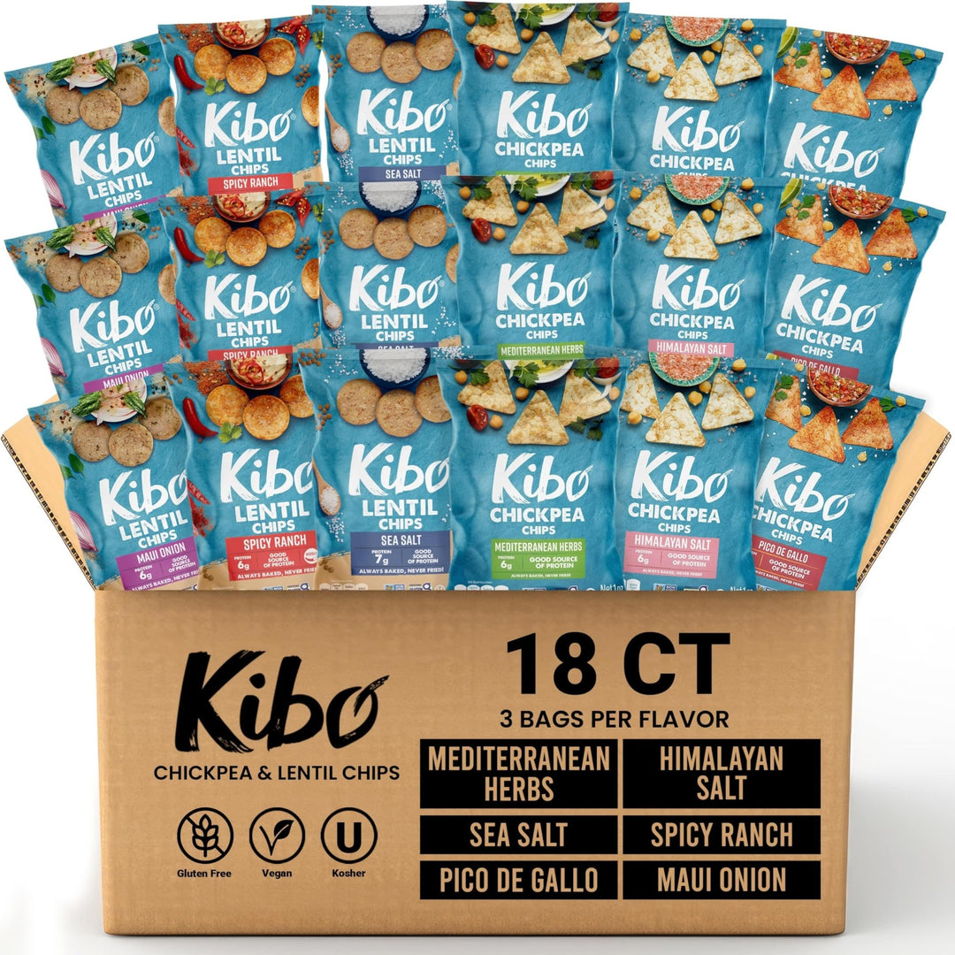 Kibopack: High-Protein Chickpea Chips - DOKUTRONIX