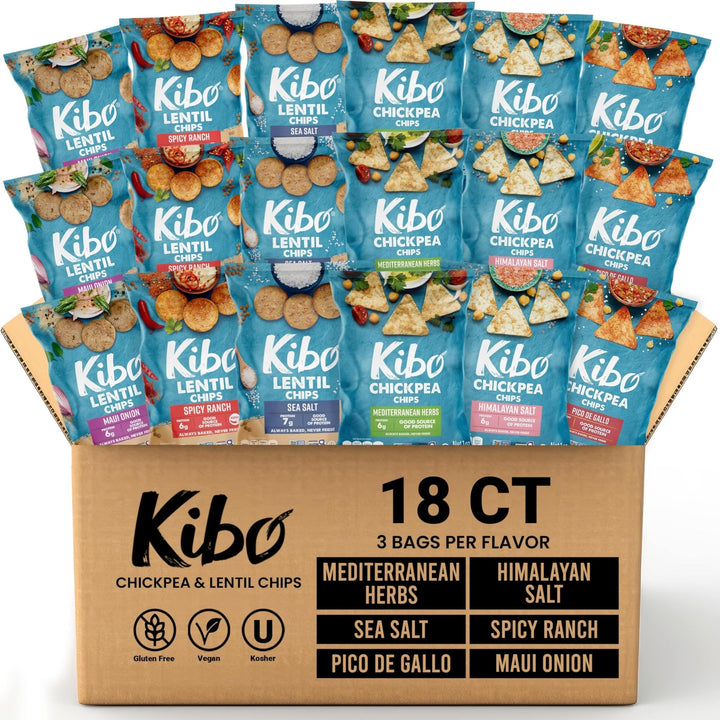 Kibopack: High-Protein Chickpea Chips - DOKUTRONIX