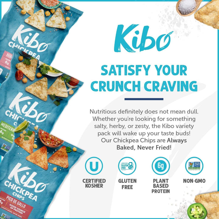 Kibopack: High-Protein Chickpea Chips - DOKUTRONIX
