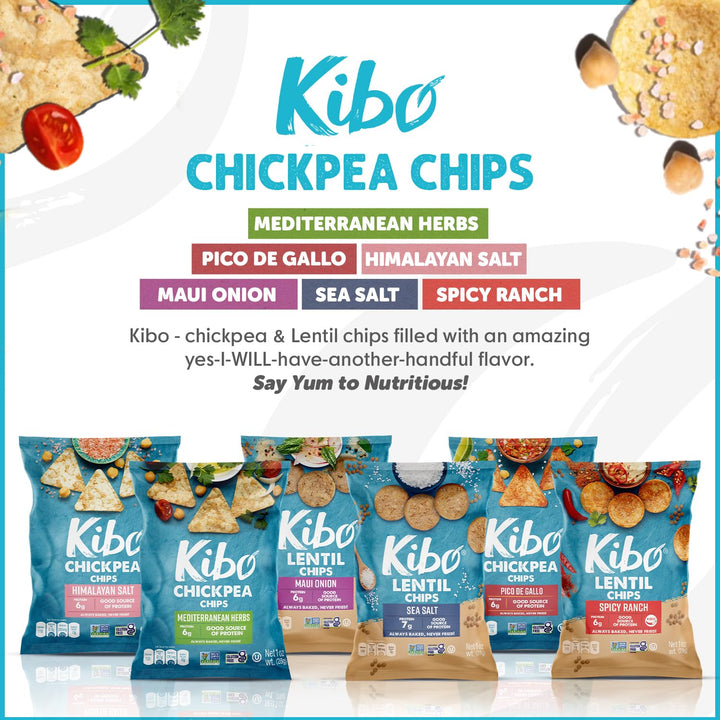 Kibopack: High-Protein Chickpea Chips - DOKUTRONIX