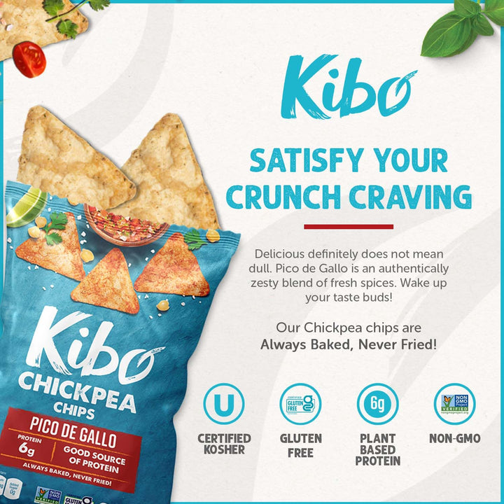 Kibopack: High-Protein Chickpea Chips - DOKUTRONIX