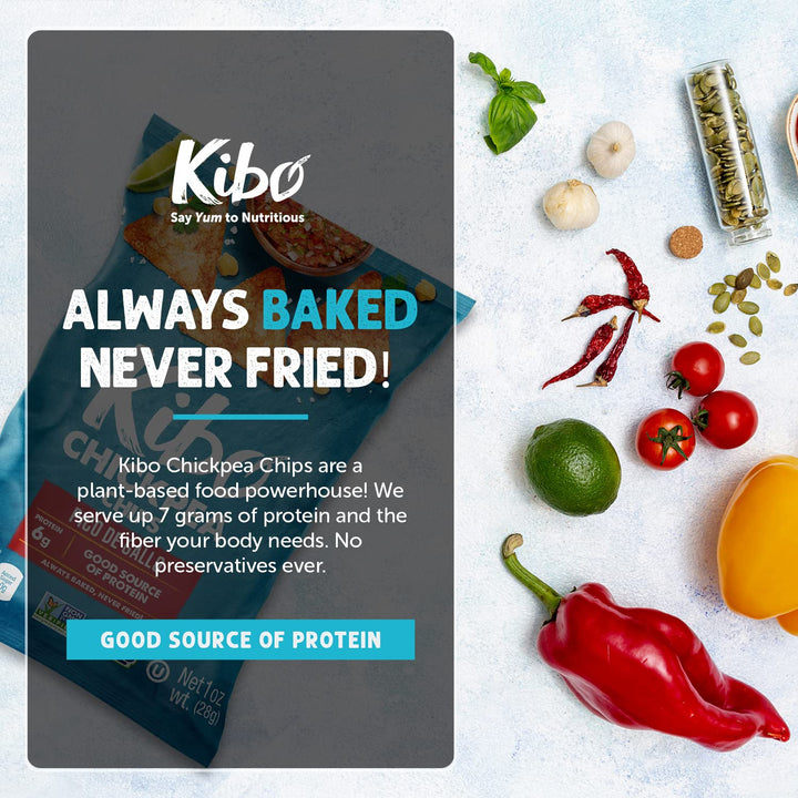Kibopack: High-Protein Chickpea Chips - DOKUTRONIX