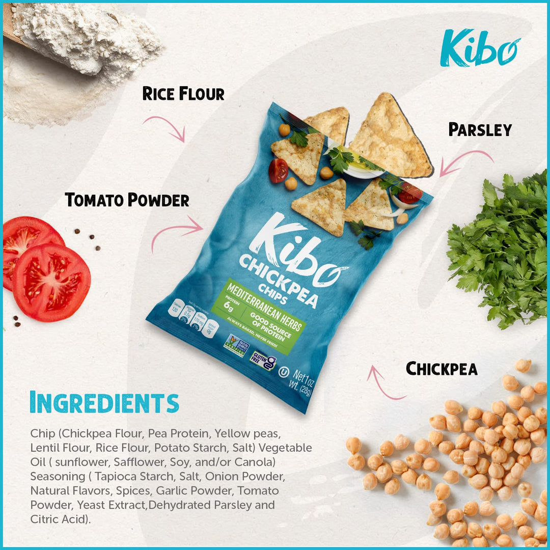 Kibopack: High-Protein Chickpea Chips - DOKUTRONIX