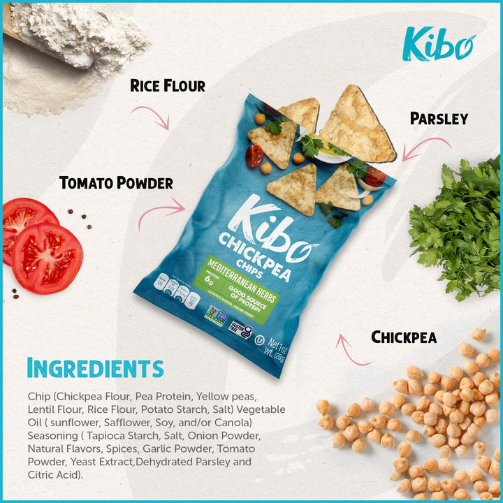 Kibopack: High-Protein Chickpea Chips - DOKUTRONIX