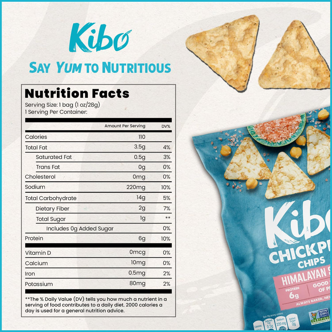 Kibopack: High-Protein Chickpea Chips - DOKUTRONIX
