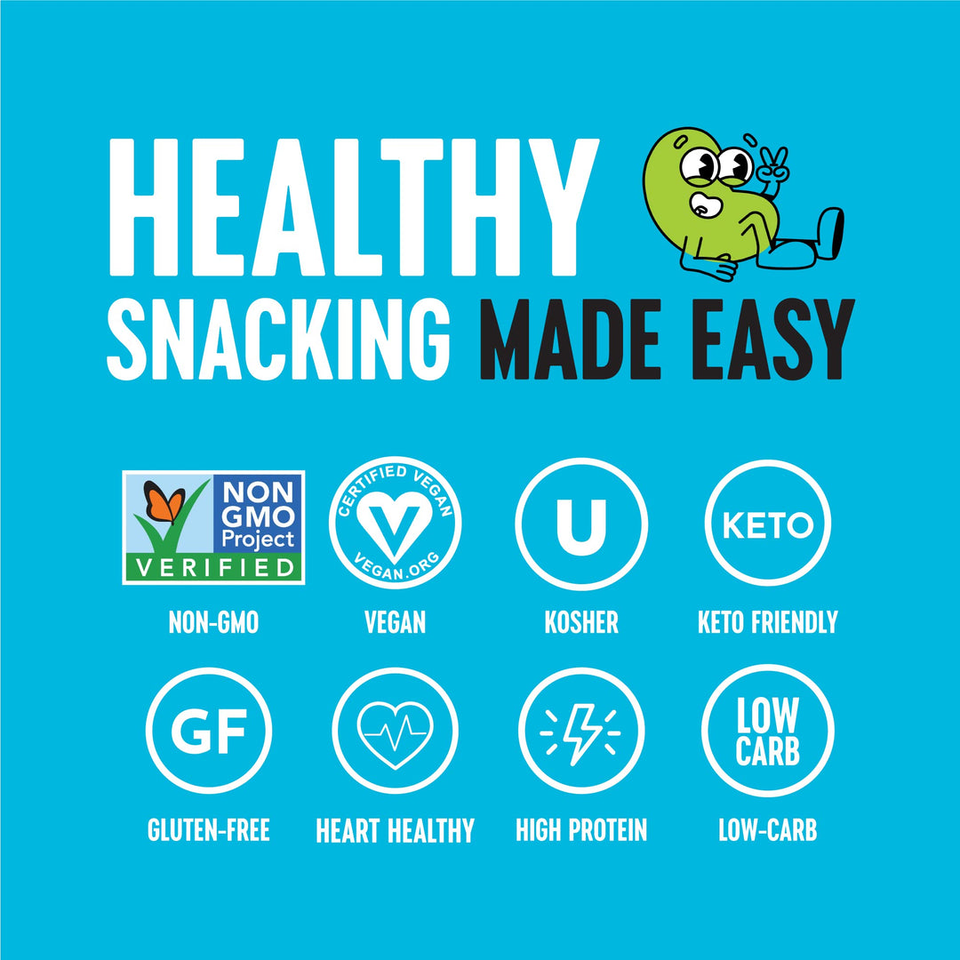 Bean Crunch: Protein-Packed Edamame Snack Variety - DOKUTRONIX