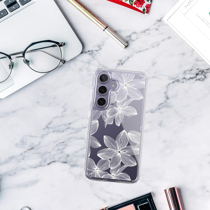 FloralShield for Galaxy S24 Plus - DOKUTRONIX