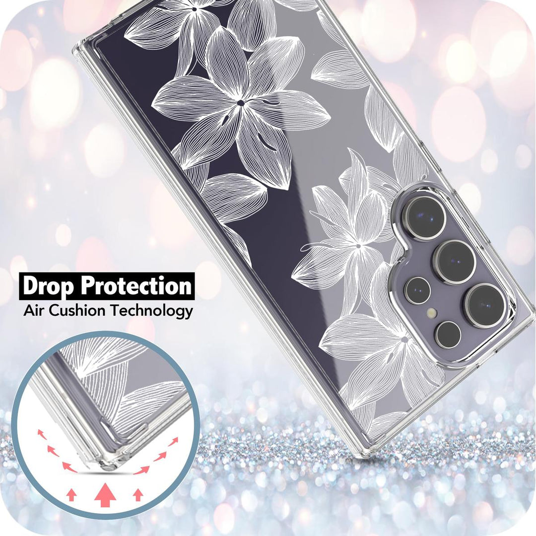 FloralShield for Galaxy S24 Plus - DOKUTRONIX