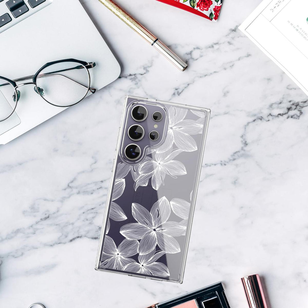 FloralShield for Galaxy S24 Plus - DOKUTRONIX