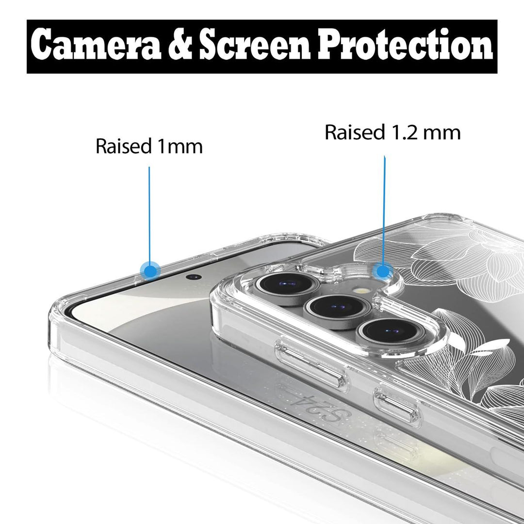 FloralShield for Galaxy S24 Plus - DOKUTRONIX