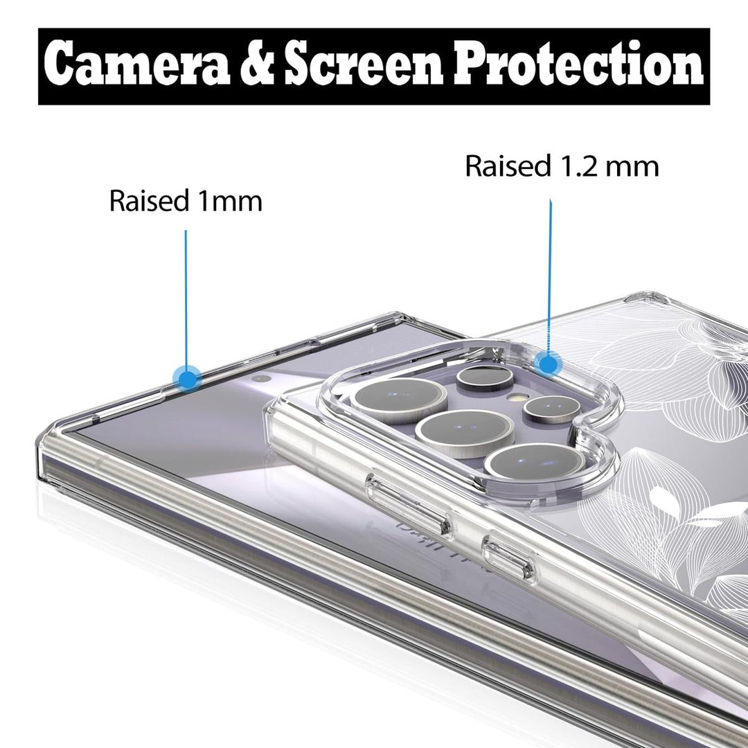 FloralShield for Galaxy S24 Plus - DOKUTRONIX