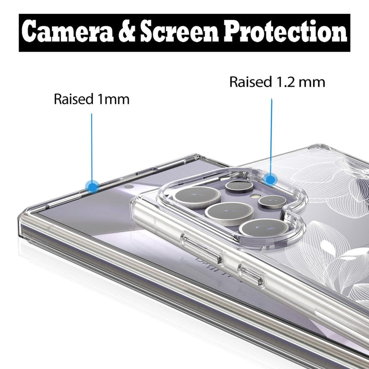 FloralShield for Galaxy S24 Plus - DOKUTRONIX