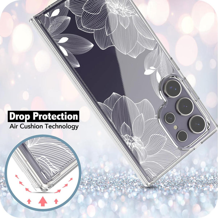 FloralShield for Galaxy S24 Plus - DOKUTRONIX