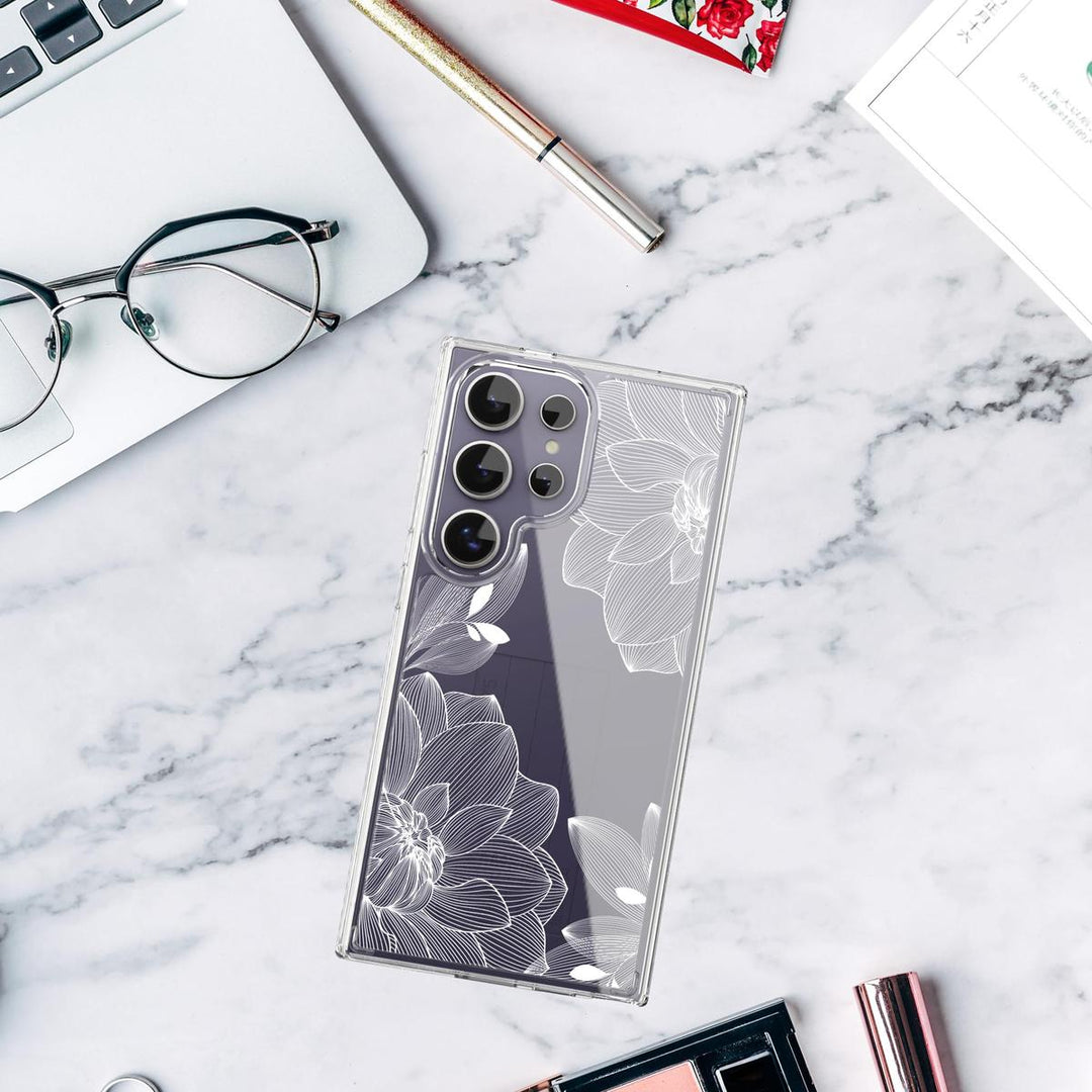 FloralShield for Galaxy S24 Plus - DOKUTRONIX