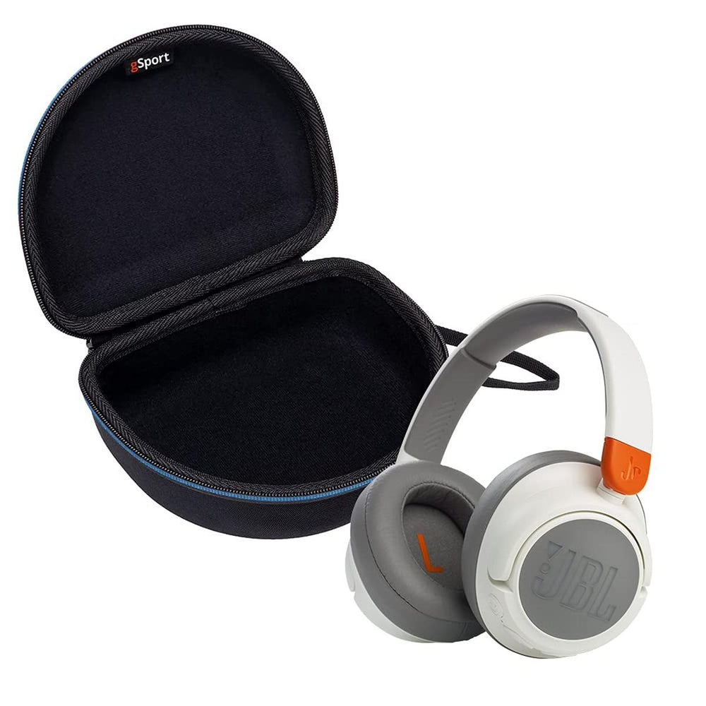 JBL Jr460NC Kids Headphones - White - DOKUTRONIX