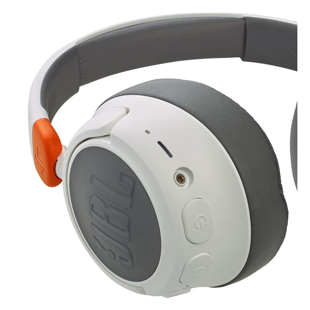 JBL Jr460NC Kids Headphones - White - DOKUTRONIX