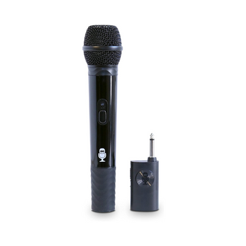 Portable Wireless Karaoke Microphone, Singing Machine SMM107, Black