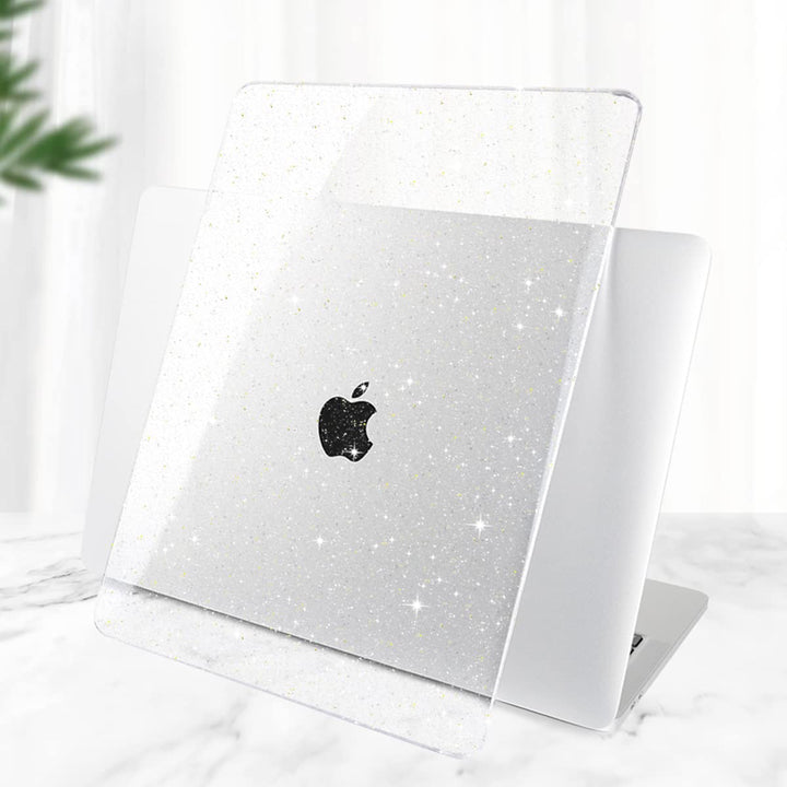 BlingMac Case - Sparkly Clear - DOKUTRONIX