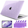 DONGKE Sparkly Purple MacBook Air Case & Cover