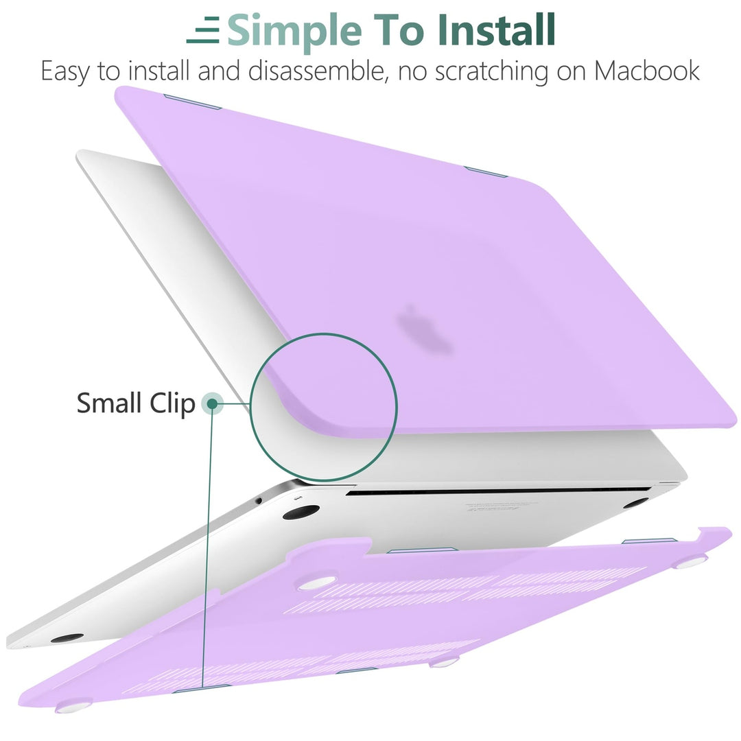 Frosted Purple MacBook Pro Case - DOKUTRONIX