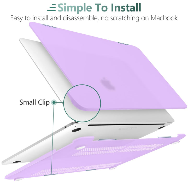 Frosted Purple MacBook Pro Case - DOKUTRONIX