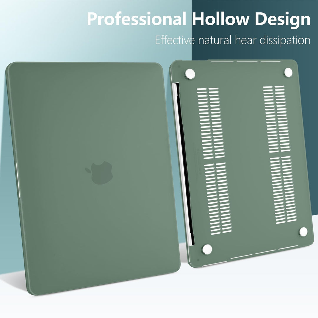 DONGKE Midnight Green MacBook Pro 13 Case & Cover - DOKUTRONIX