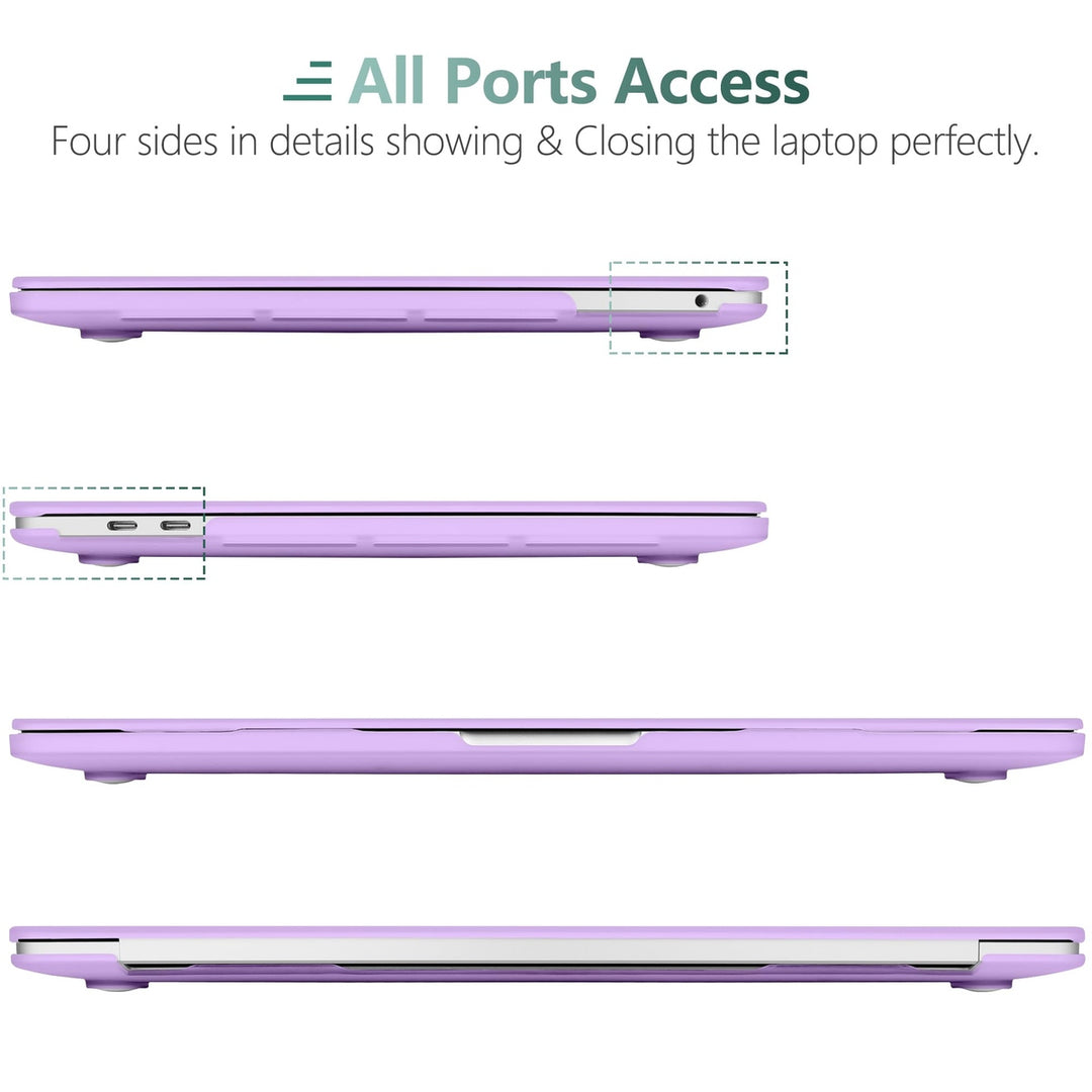 Frosted Purple MacBook Pro Case - DOKUTRONIX