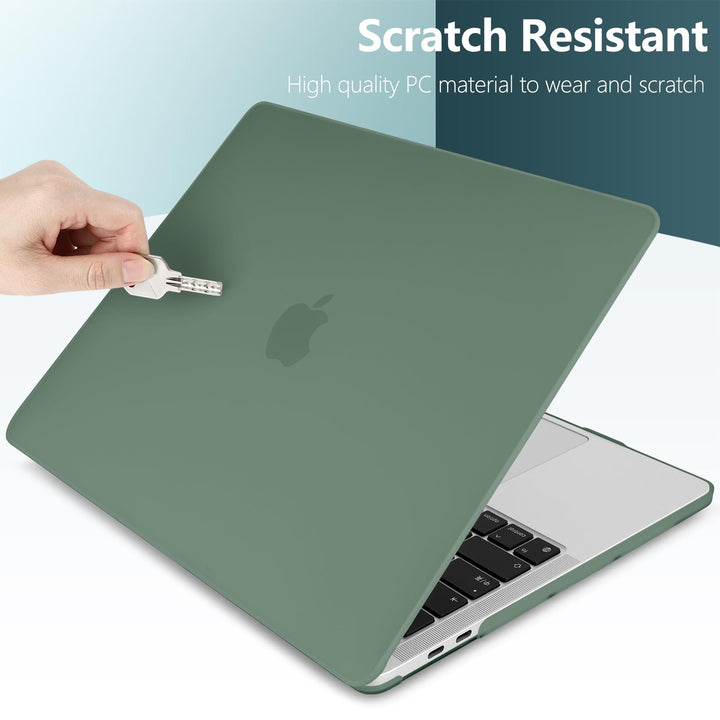 DONGKE Midnight Green MacBook Pro 13 Case & Cover - DOKUTRONIX