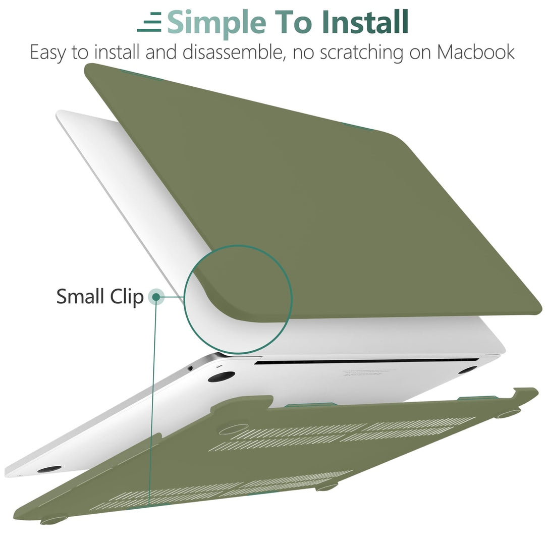 DONGKE Army Green MacBook Pro 13 Case & Cover - DOKUTRONIX