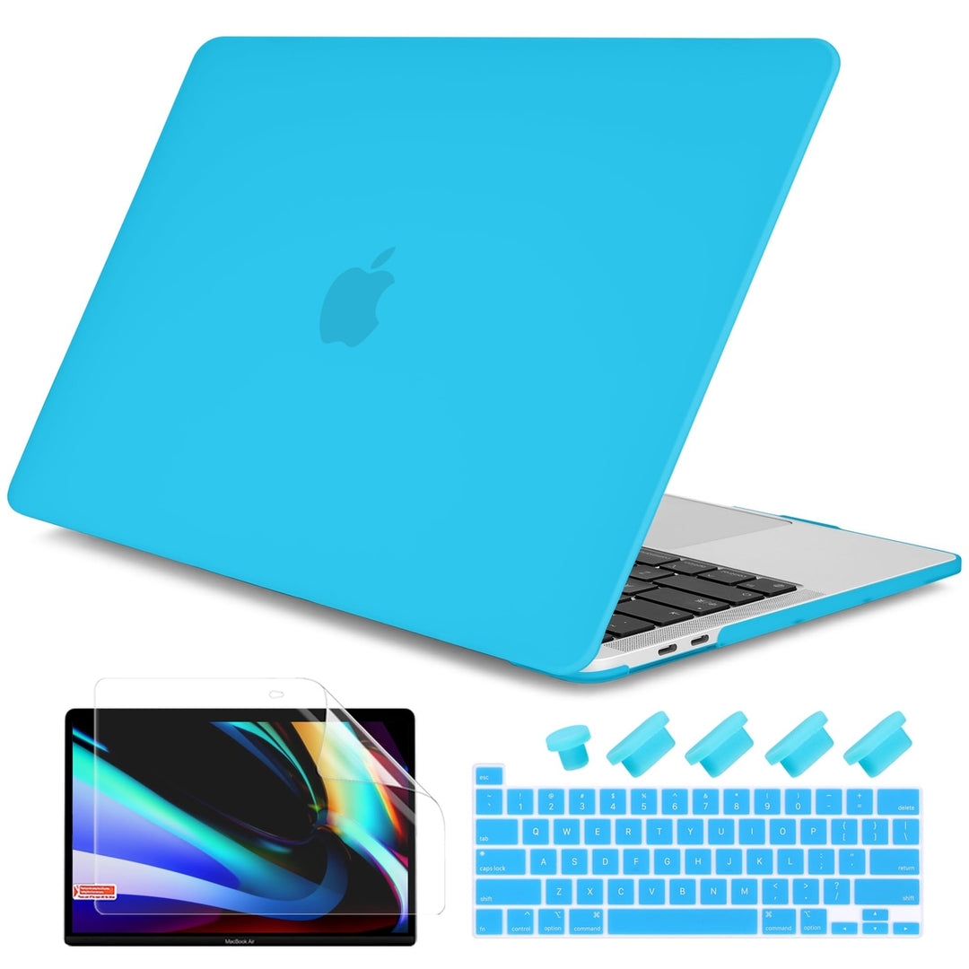 SkyBlue Frosted MacBook Pro Case - DOKUTRONIX