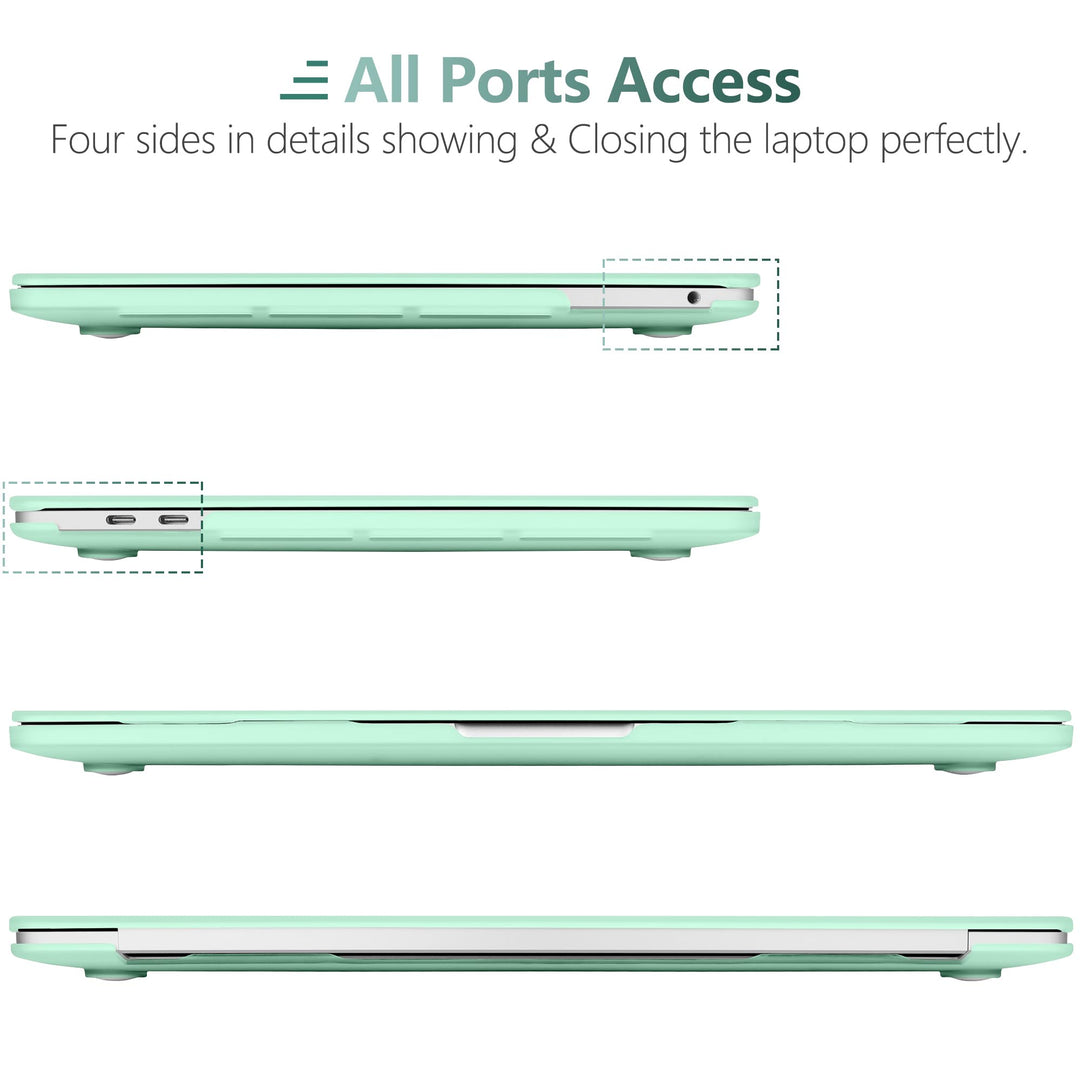 DONGKE Pro 13 Case + Keyboard Cover (Green) - DOKUTRONIX