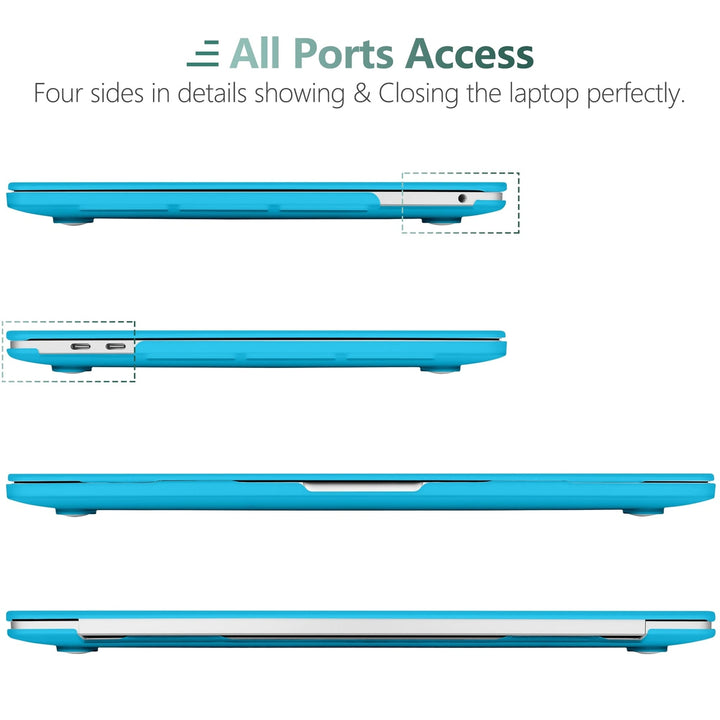 SkyBlue Frosted MacBook Pro Case - DOKUTRONIX