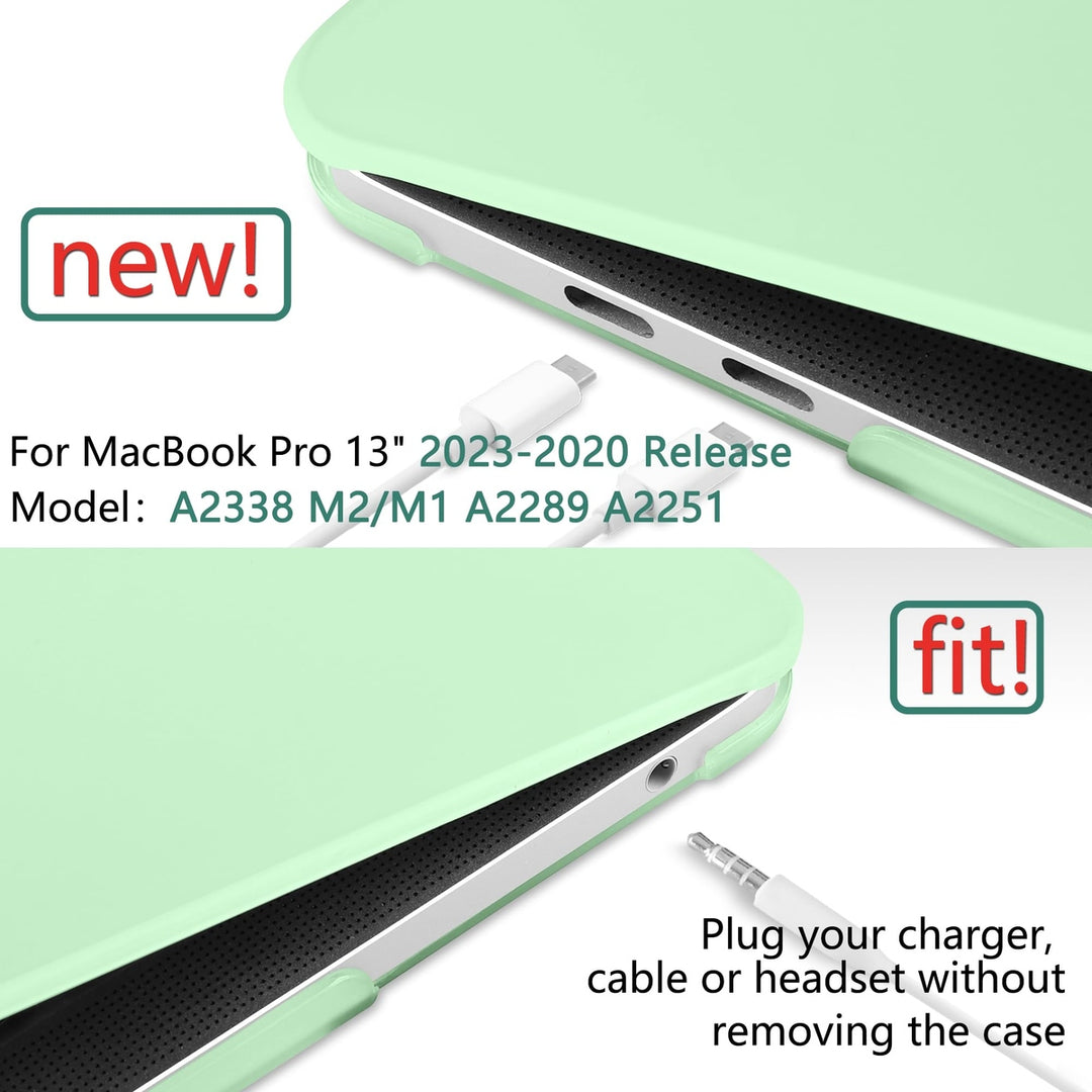 DONGKE Frosted Honeydew MacBook Pro Case & Cover - DOKUTRONIX