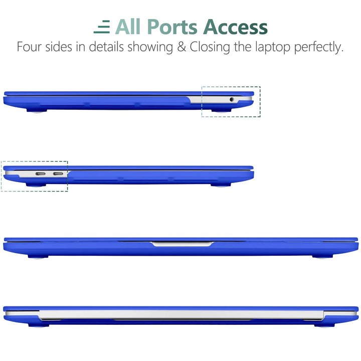 DONGKE Deep Blue MacBook Pro 13 Frosted Case - DOKUTRONIX