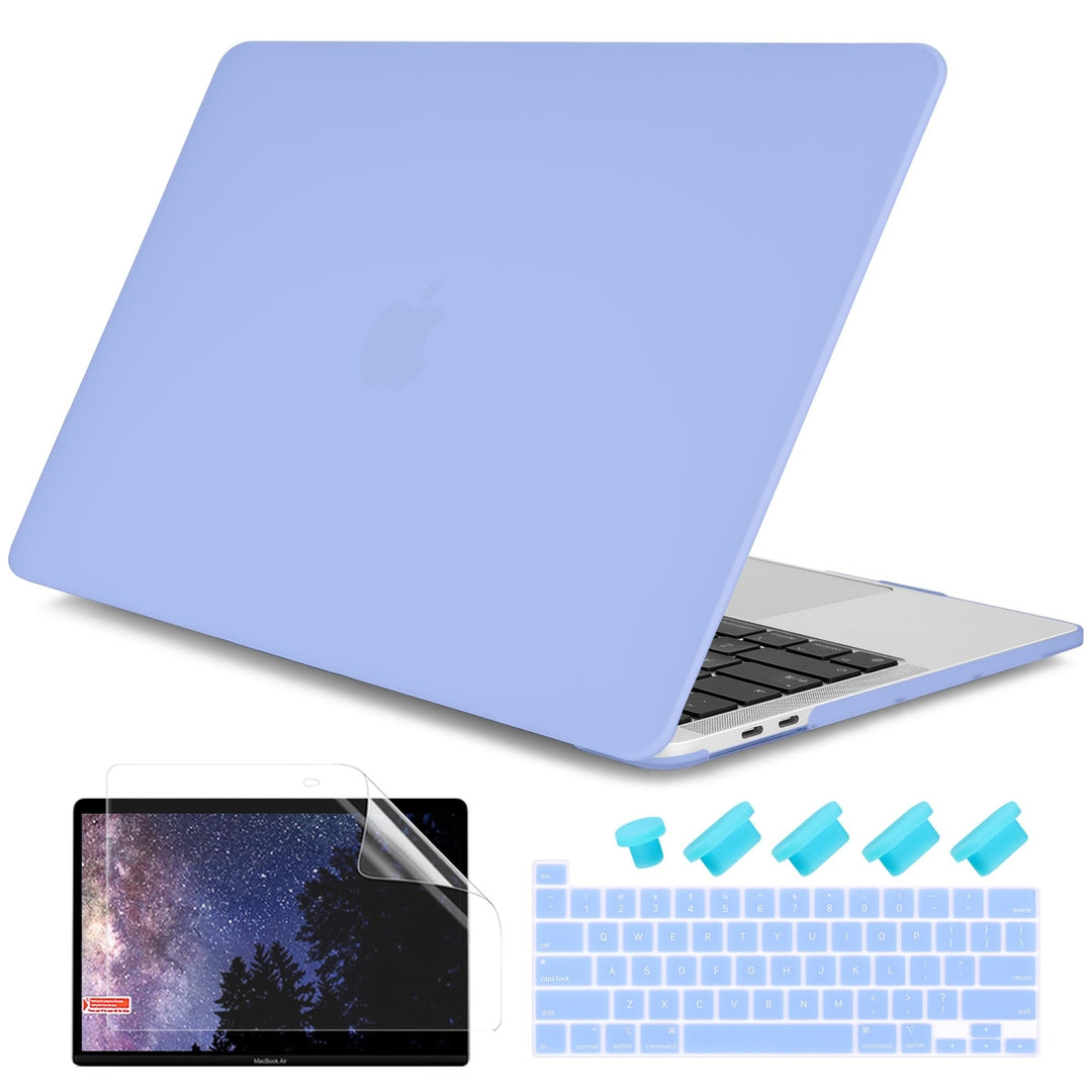 Frosted Blue MacBook 13 Pro Case - DOKUTRONIX