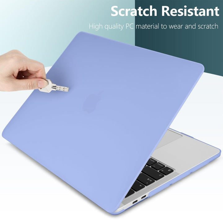 Frosted Blue MacBook 13 Pro Case - DOKUTRONIX