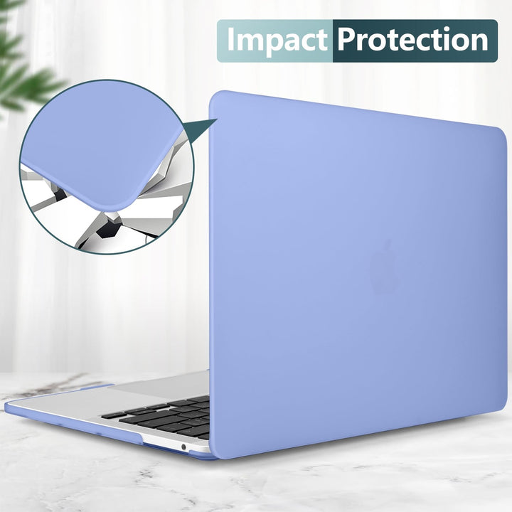 Frosted Blue MacBook 13 Pro Case - DOKUTRONIX