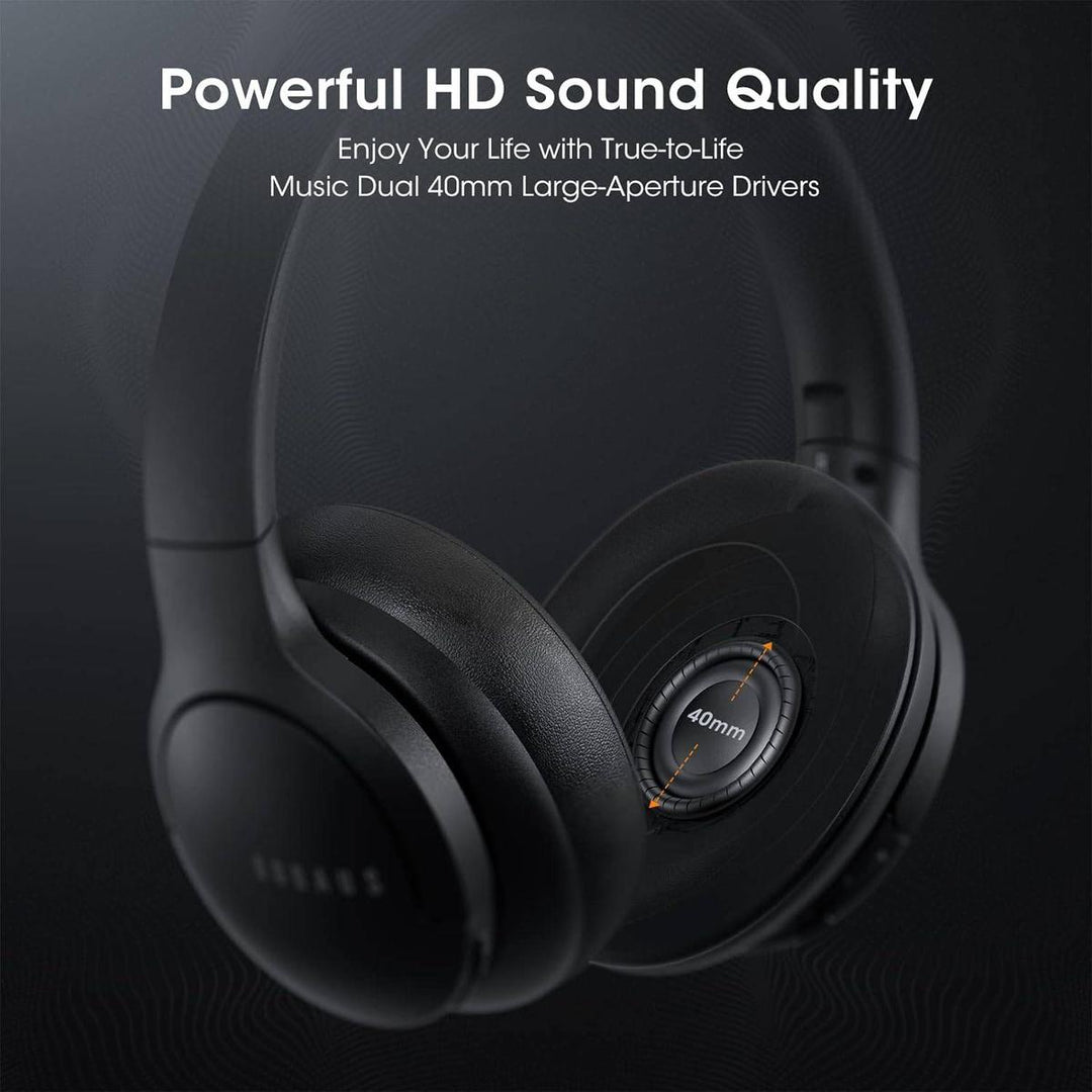 DOQAUS Noir Bluetooth Headphones - DOKUTRONIX