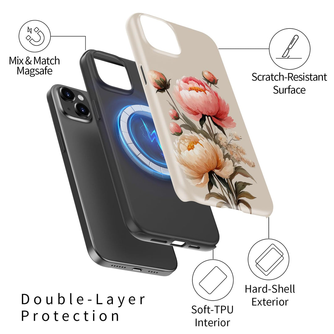 DorisMax Blooming Peony Case - DOKUTRONIX